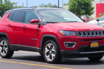The Jeep Compass 2WD Red Black Edition SUV